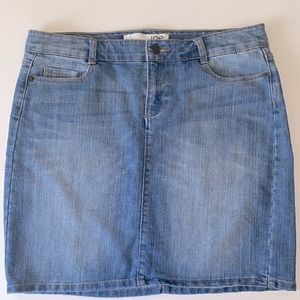 Joe Fresh Blue Denim Mini Skirt